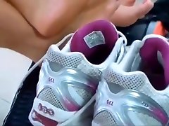 Beg to smell our sweaty feet