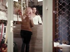 CMNF Fingered by Stranger