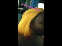 bbw ts taking a hot load of cum to her face in nyc