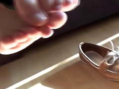 Footjob Fuss Zehen