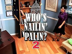 präsident palin ist mit etwas mehr aus dem oval zurück