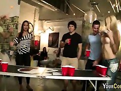 Naked College thai years anal Pong At Sorority Party