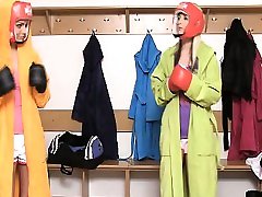 caldo 18yo boxers undress e punish loro referee dopo un