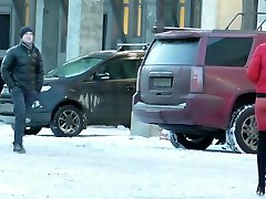 rote strumpfhose. jeny smith öffentlichen fuß in engen roten strumpfhosen kein höschen