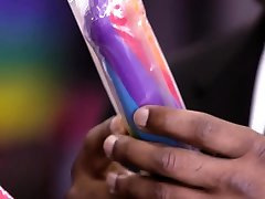 Captain Marvel india hot gram parody with cock sucking of a black man