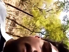 Bangle College Girl Giving BJ Outdoor