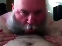 Bearded Dad Sucking Really Good