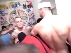 30 guys orgy party double anal rough penetration only