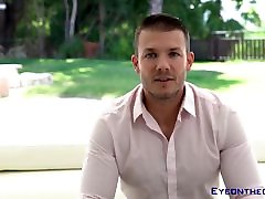 Stud Cody Steel worshiped by Vanna Bardot before pounding