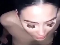 Young hot canadian slut gets big golden shower