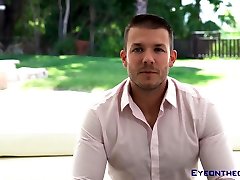 Stud Cody Steel worshiped by Vanna Bardot before pounding