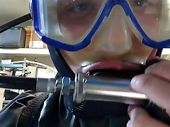 erotic milking gear drysuit with myself