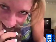 Hubby Eats BBC Cum & gets Sloppy 2nds