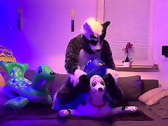 playing with some small inflatables