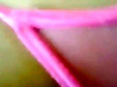 sexo con tanga rosa
