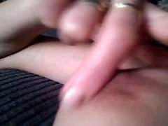 French wife tweeks her tits