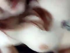 Cucks girl Belle getting a creampie!