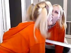 T-girl gags on dildo T-girl gags on dildo