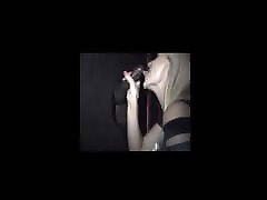 Older gal & BBC at Gloryhole