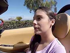 Emotional sexy lady with lovely big booty Violet Starr is banged doggy