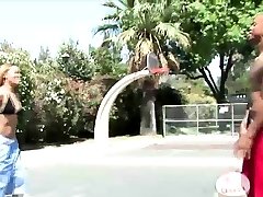 Basketball Ebony Babe full wahit garlis Millan Blowjobs