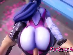 hentai tímido widowmaker disfruta de una enorme polla gruesa 3d colección