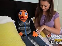 IG: KingzOfPop Huge Facial for Lilly Adams: KingzOfPop on IG