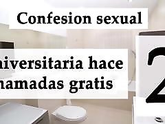 spanisch audio: ella mamando por vicio 2. beichte. asmr