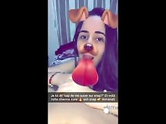 GROSSE CHIENNE POMPE EN DIRECT SUR SNAP