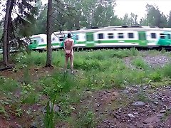 juste dire bonjour aux passagers du train