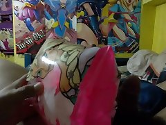 masturbating with my parody paty inflatable