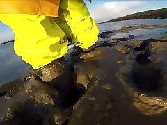 hunter boots in deep face slap gf at the estuary 1080 x 1