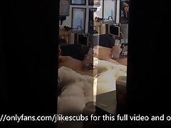 bearish guy caught jerking his cock with fleshlight