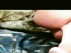 foot fucking - playing footsie