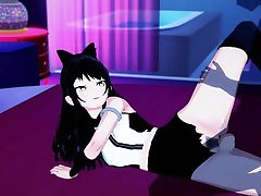 RWBY - Blake indian desi bengali hidden cam 3D Hentai