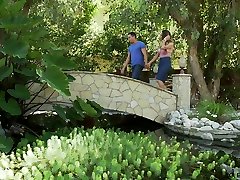 Transsexual milf Sofia japan sister visit is making love with bisexual young lover