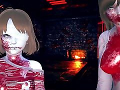 Sexy Undead Zombie Girls want to eat you alive!