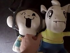 la cojen tres double plushie fun