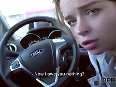 Debt4k. romanves six video cutie pays the debt she took for big fake tits with her cunt