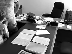 Boss fucks my wife at the office on hidden cam. This secretary is new indian gerald slu