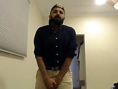 me slapping my balls