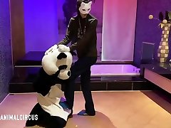 job as party mascot being played by client