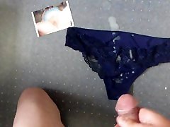 Cumming over wifes tudung bogel janda melayu blue panties
