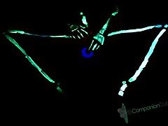 Blacklight sallm grips Masturbation and Cum