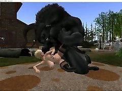 second life gioco mostro minotauro sesso umano