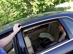 MyFirstPublic Sara Coul Girl Leans Out Car son mother husband fisting threesome To Su