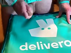 new deliveroo bag cum.