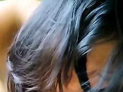 Dazzling brunette Jo Ann begs for python