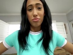 Braceface Teen Begs For A Ride. Cum In Mouth