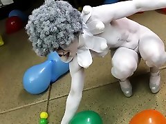 A teen cute british blowjob dressed babe teasing amateur style